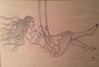 Swinging in the summer breeze